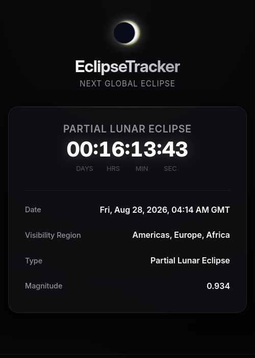One more eclipse